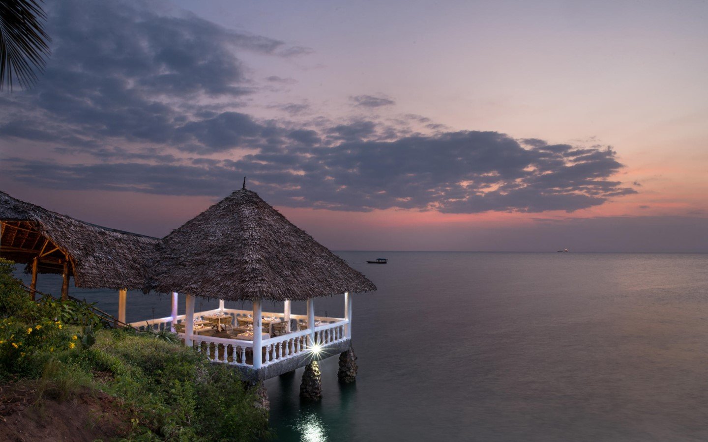 Tented camp in Tanzania