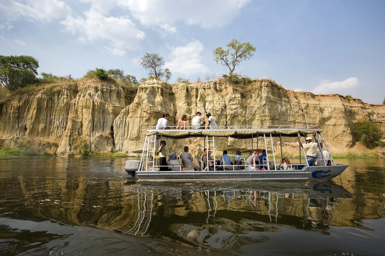Uganda safari landscape