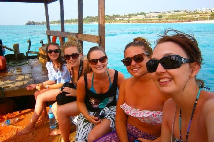 Arriving in Zanzibar